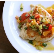 Chicken with Clementine Salsa