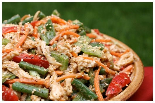 chinese chicken salad • a farmgirl's dabbles chinese chicken salad • a farmgirl's dabbles