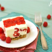 frozen white chocolate & raspberry dessert - a farmgirl's dabbles