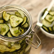 sweet refrigerator dill pickles - a farmgirl's dabbles