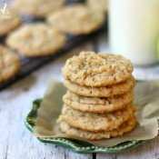 apple peanut butter cookies - from a farmgirl's dabbles