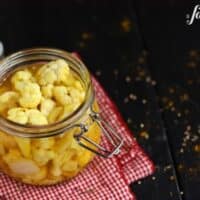 Pickled Curry Cauliflower