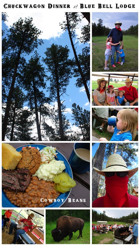 Image of Enjoying a Chuckwagon Dinner at Blue Bell Lodge