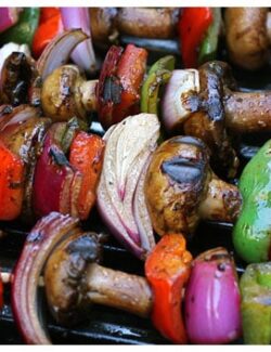 grilled vegetable skewers