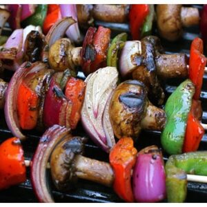 grilled vegetable skewers