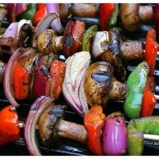 Balsamic Vegetable Skewers Recipe