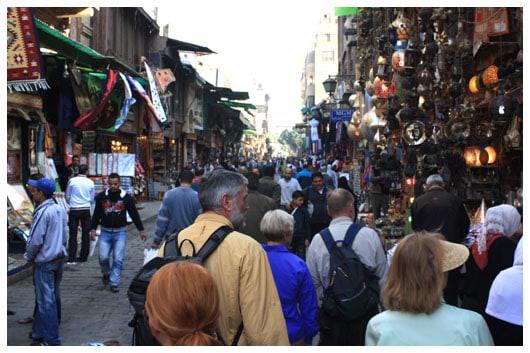 a street in the market