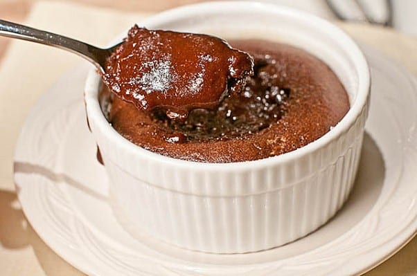 Chocolate melting cake