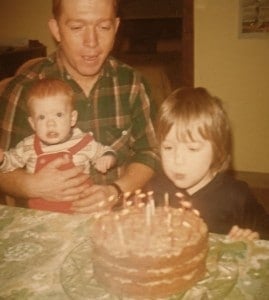 birthday celebration in 1975