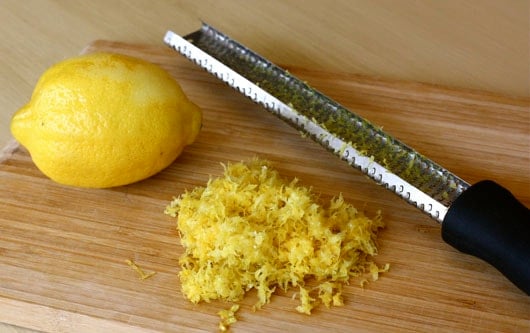 a pile of Lemon Zest