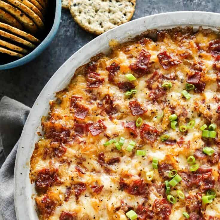 baked reuben dip