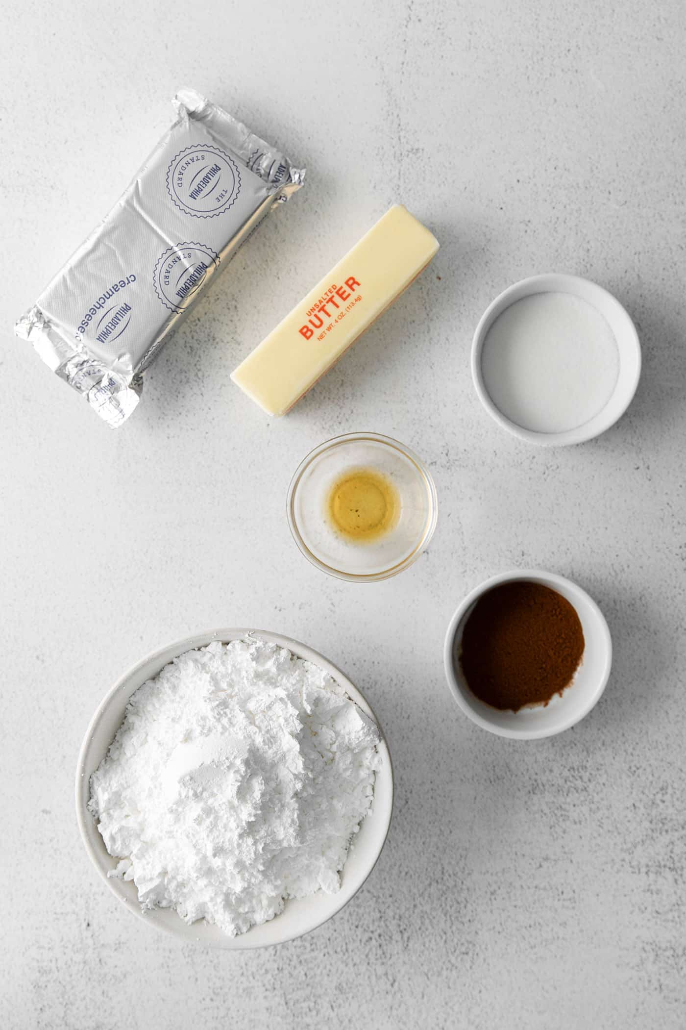 cream cheese crosting ingredients