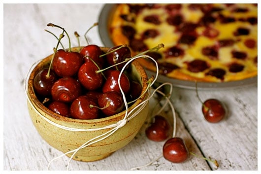 a bowl of cherries