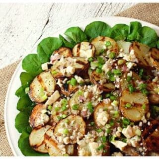 grilled potato salad
