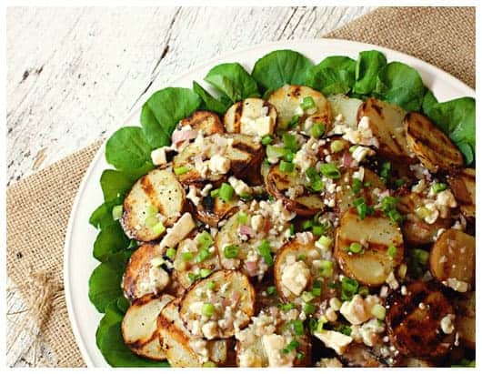 grilled potato salad