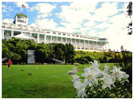 the Grand Hotel on Mackinac Island