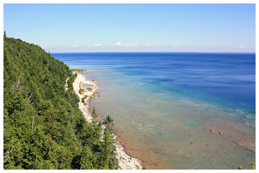 mackinac island coastline