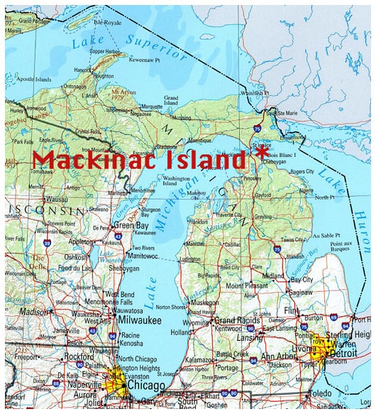 michigan map