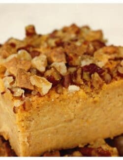 pumpkin cheesecake bar