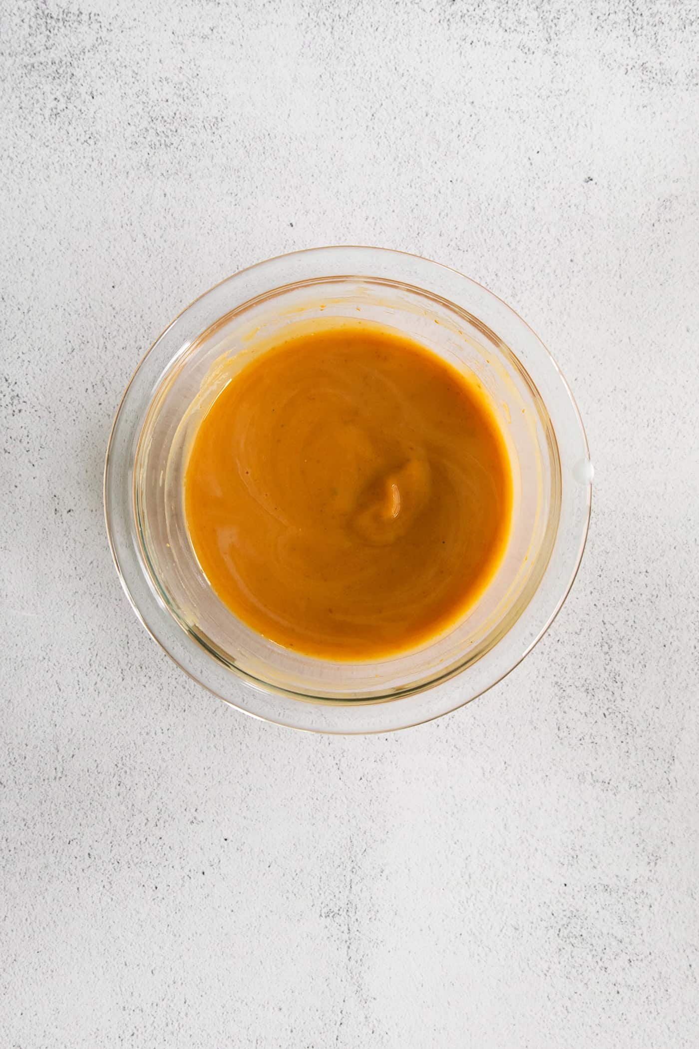 Pumpkin puree whisked with buttermilk