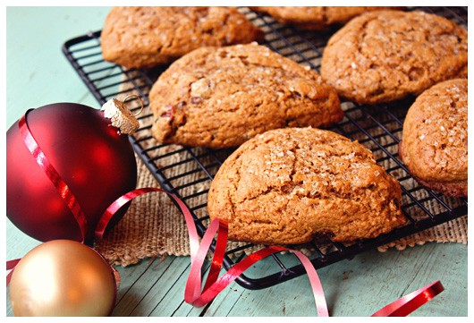 a cooling rack with scones