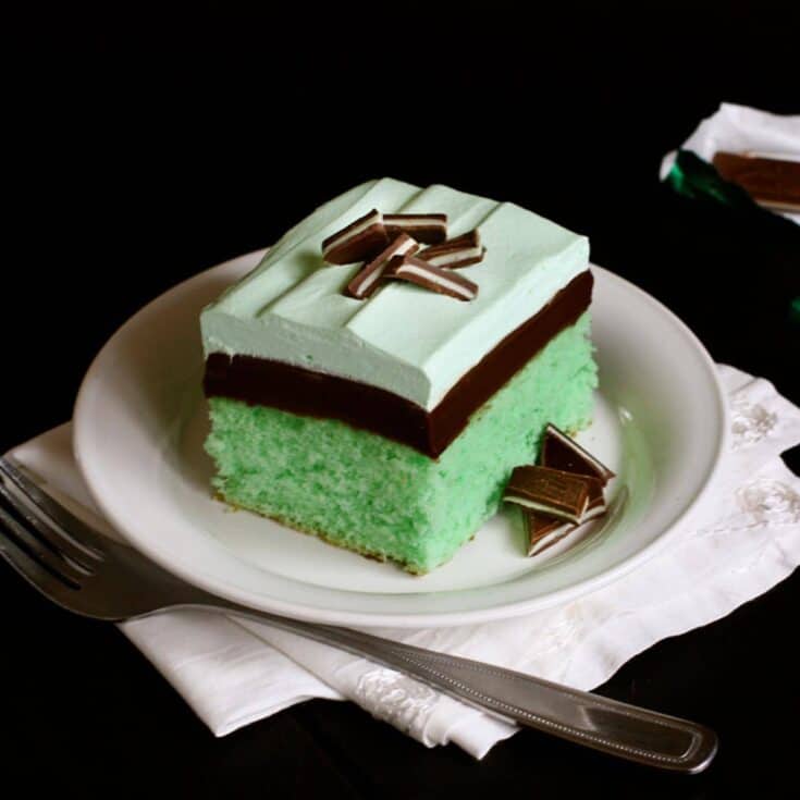 Cake • creme de menthe cake • a farmgirl's dabbles