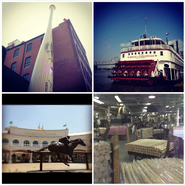 Louisville Slugger Museum and Churchill downs