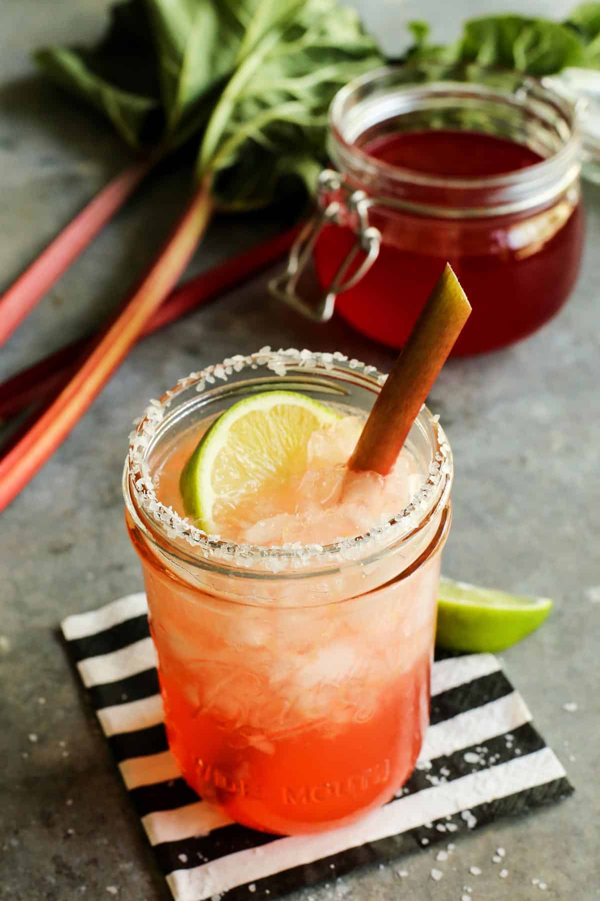 Ruby Rhubarb Syrup Recipe Easy Homemade Pancake Syrup