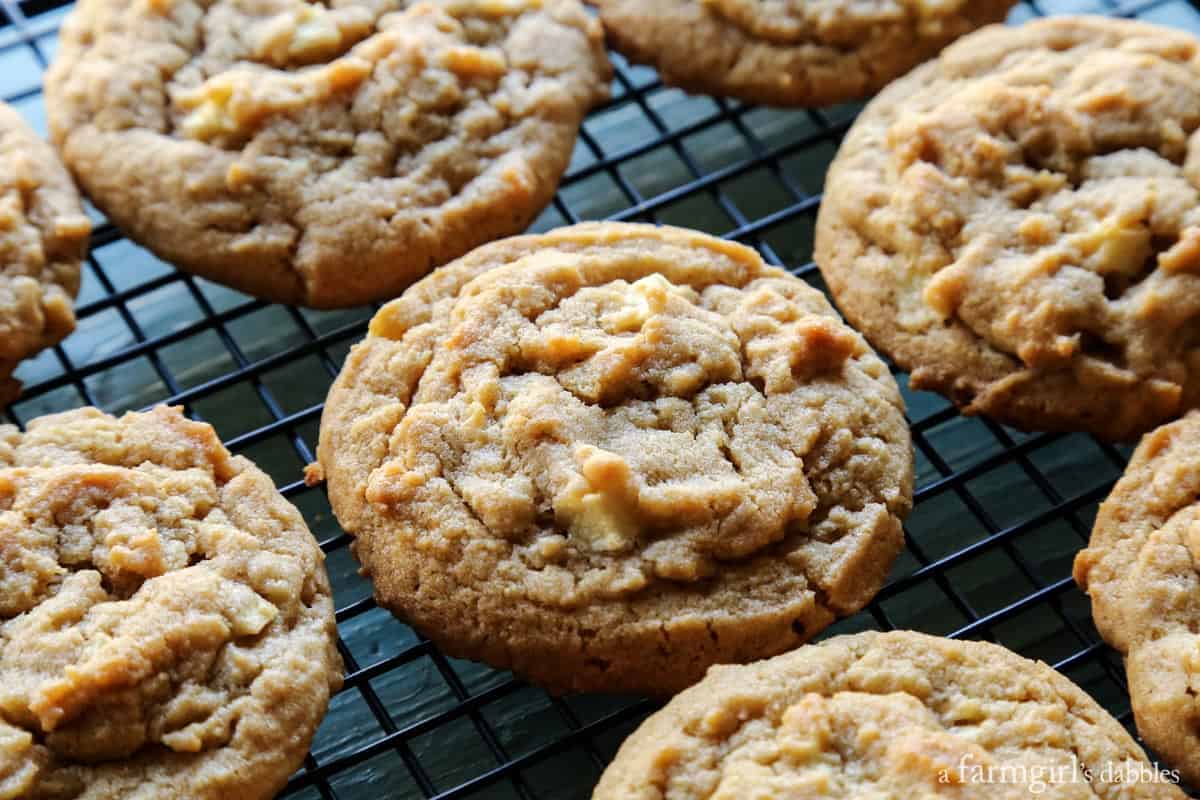 Apple Peanut Butter Cookies