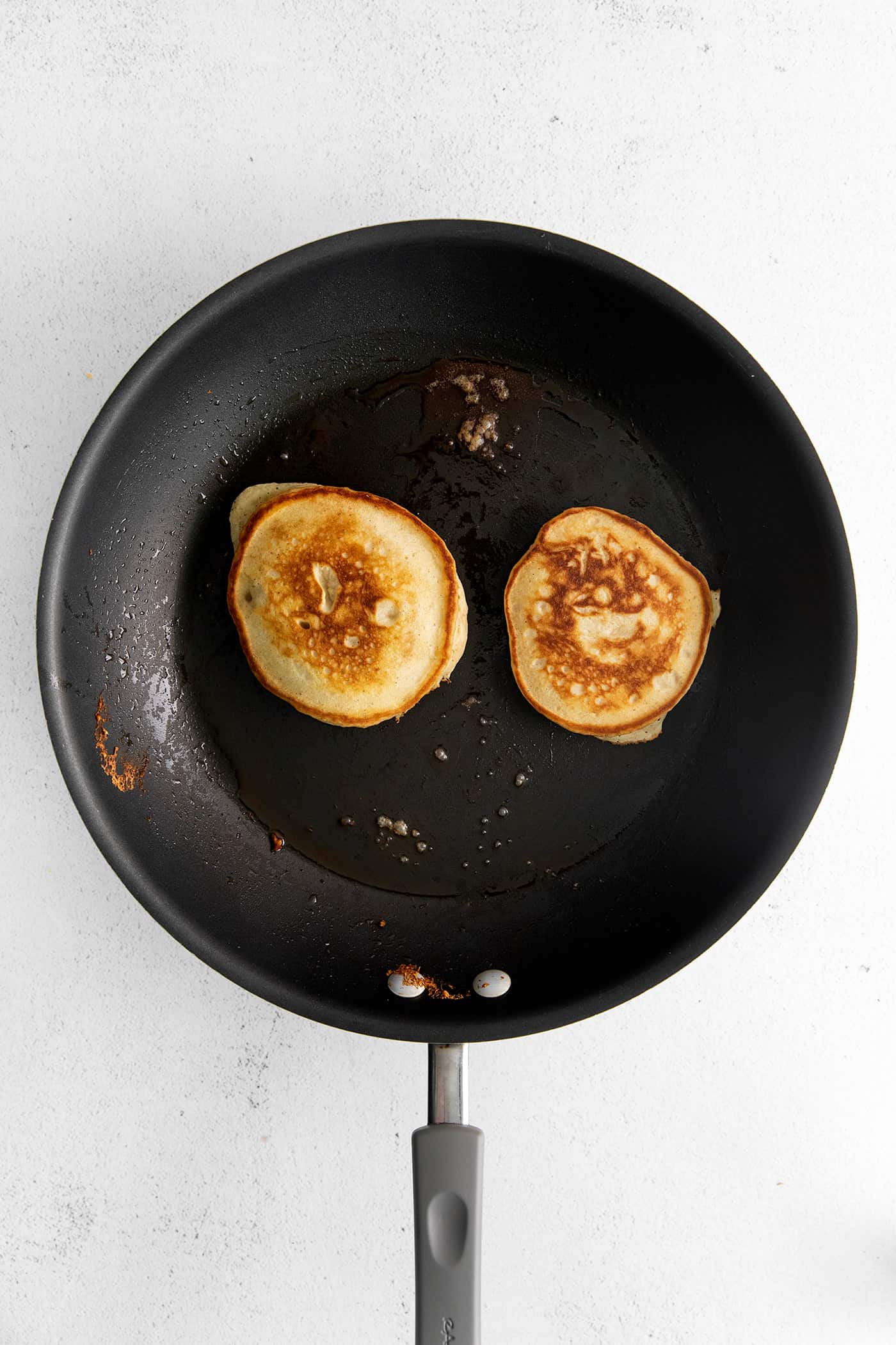 How to make pancakes in a cast iron skillet