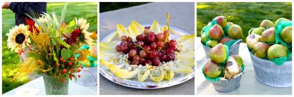 fruit and flowers