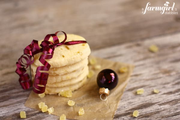 candied ginger cookies