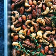 Rosemary Thyme Spiced Nuts