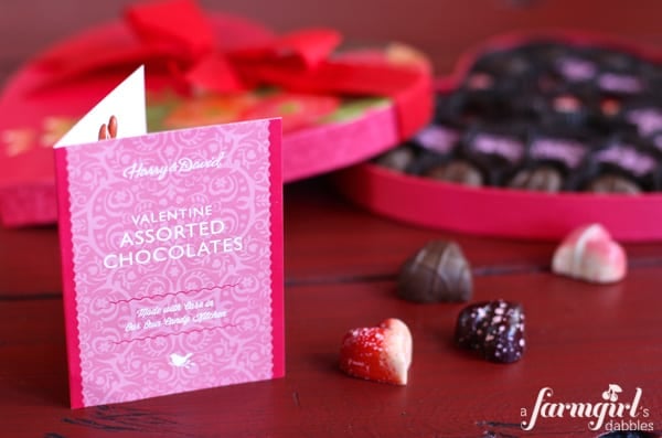 assorted valentines chocolates