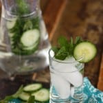 cucumber mint water