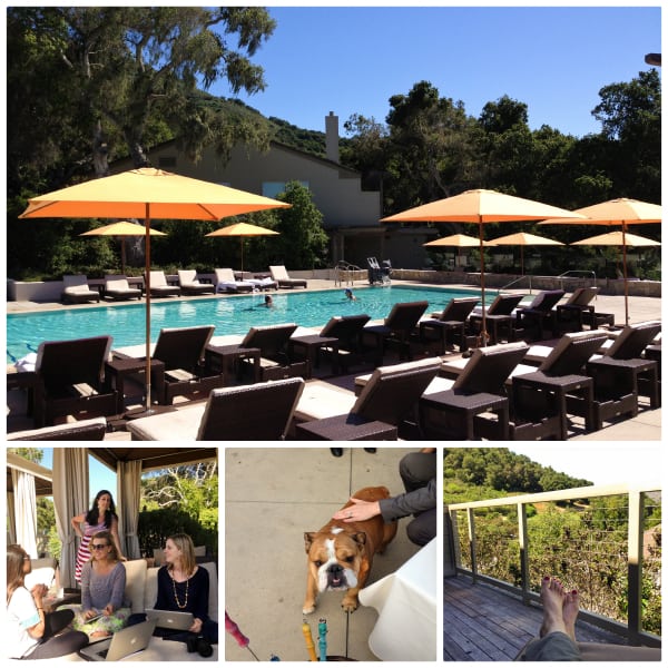 the pool at carmel valley ranch