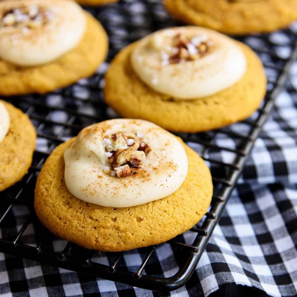 Melt-In-Your-Mouth Pumpkin Cookies 