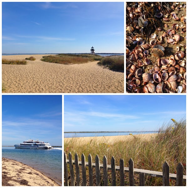 a beach on Nantucket