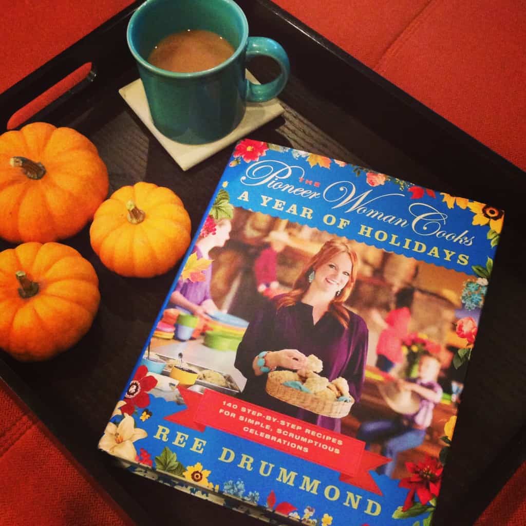 The Pioneer Woman Cooks - A Year of Holidays with a mug of coffee