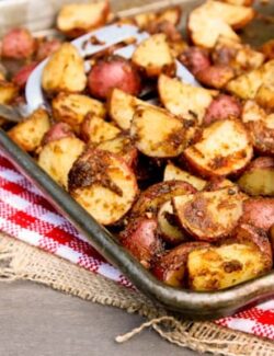 roasted sheet pan potatoes