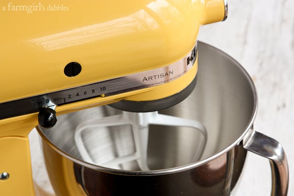 a kitchenaid mixer