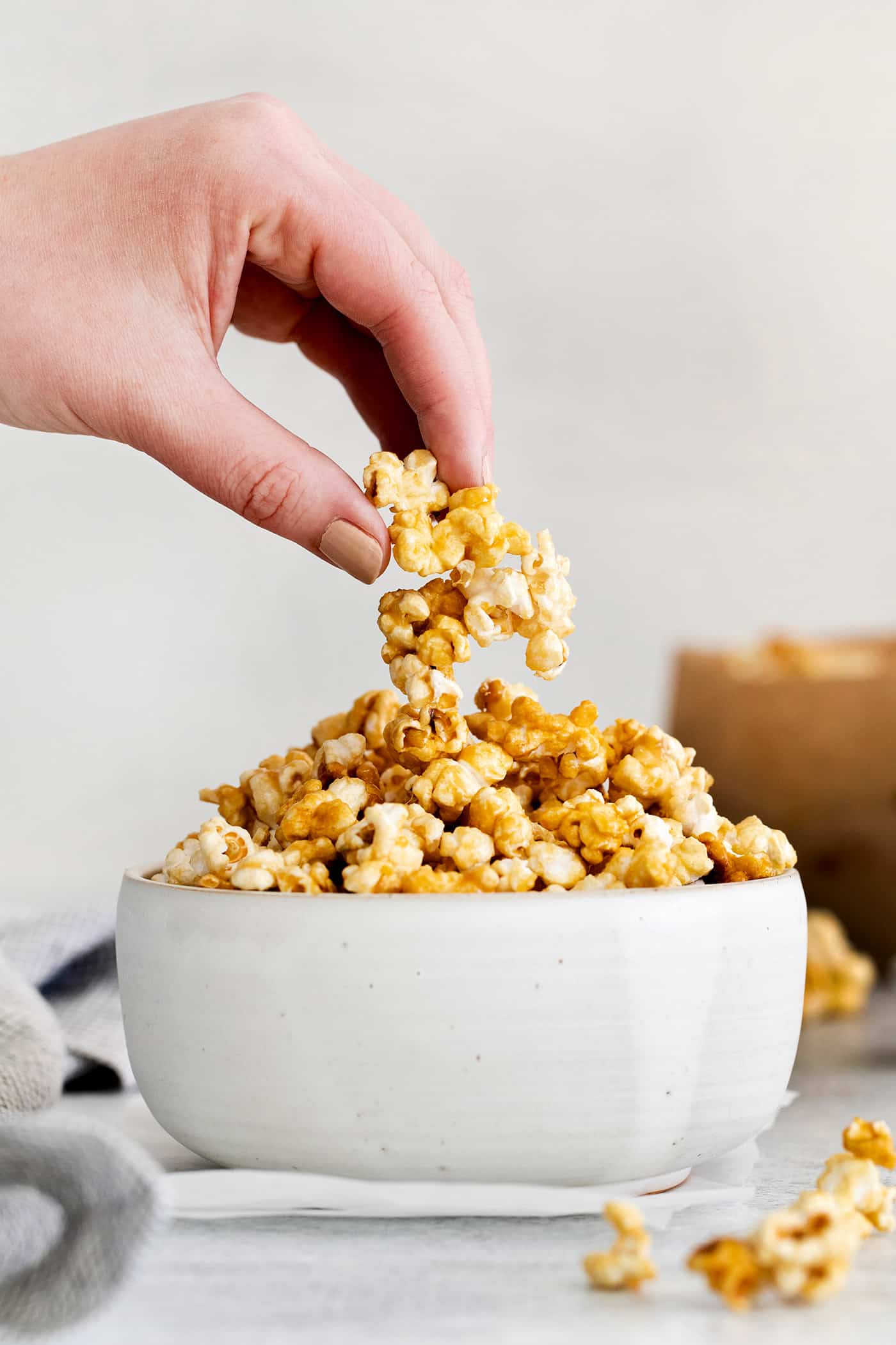 Just the Caramel Popped Corn