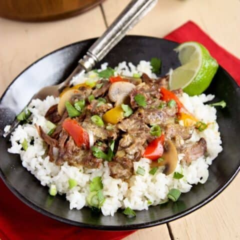 coconut curry beef and rice