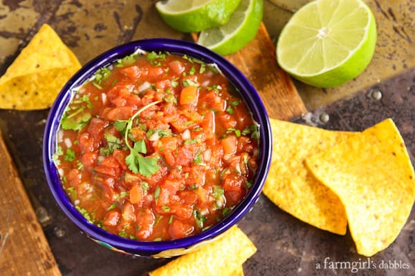 Warm Mexico Salsa