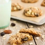 Oatmeal Cookies with Apples, Raisins, and Pecans