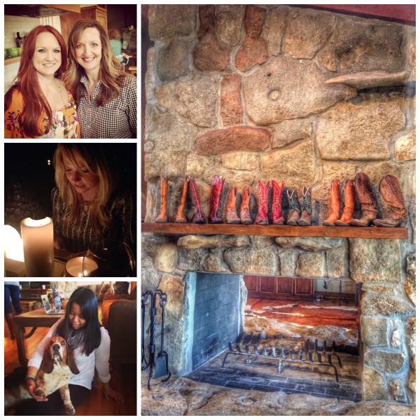 The Fireplace at The Pioneer Woman's Ranch