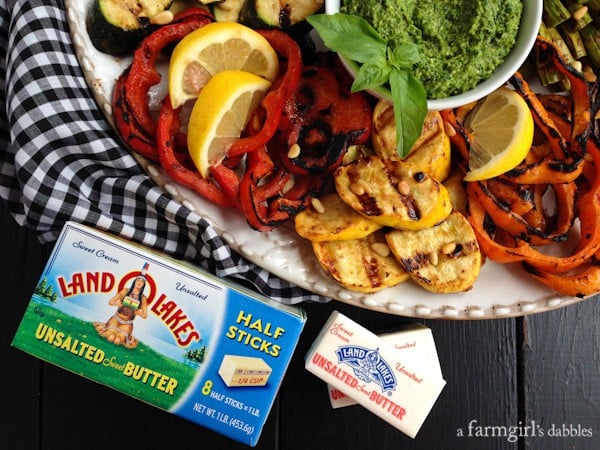 Grilled Vegetables with land o lakes butter