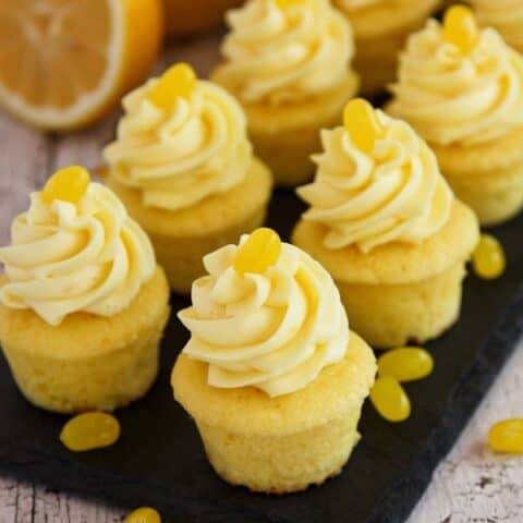 Image of Triple Lemon Baby Cakes