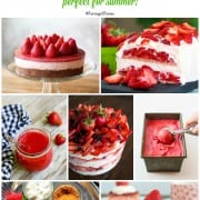 A Collage of The Best Homemade Strawberry Treats