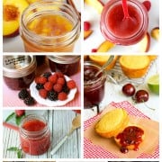 A Collage of the Best Homemade Freezer Jams
